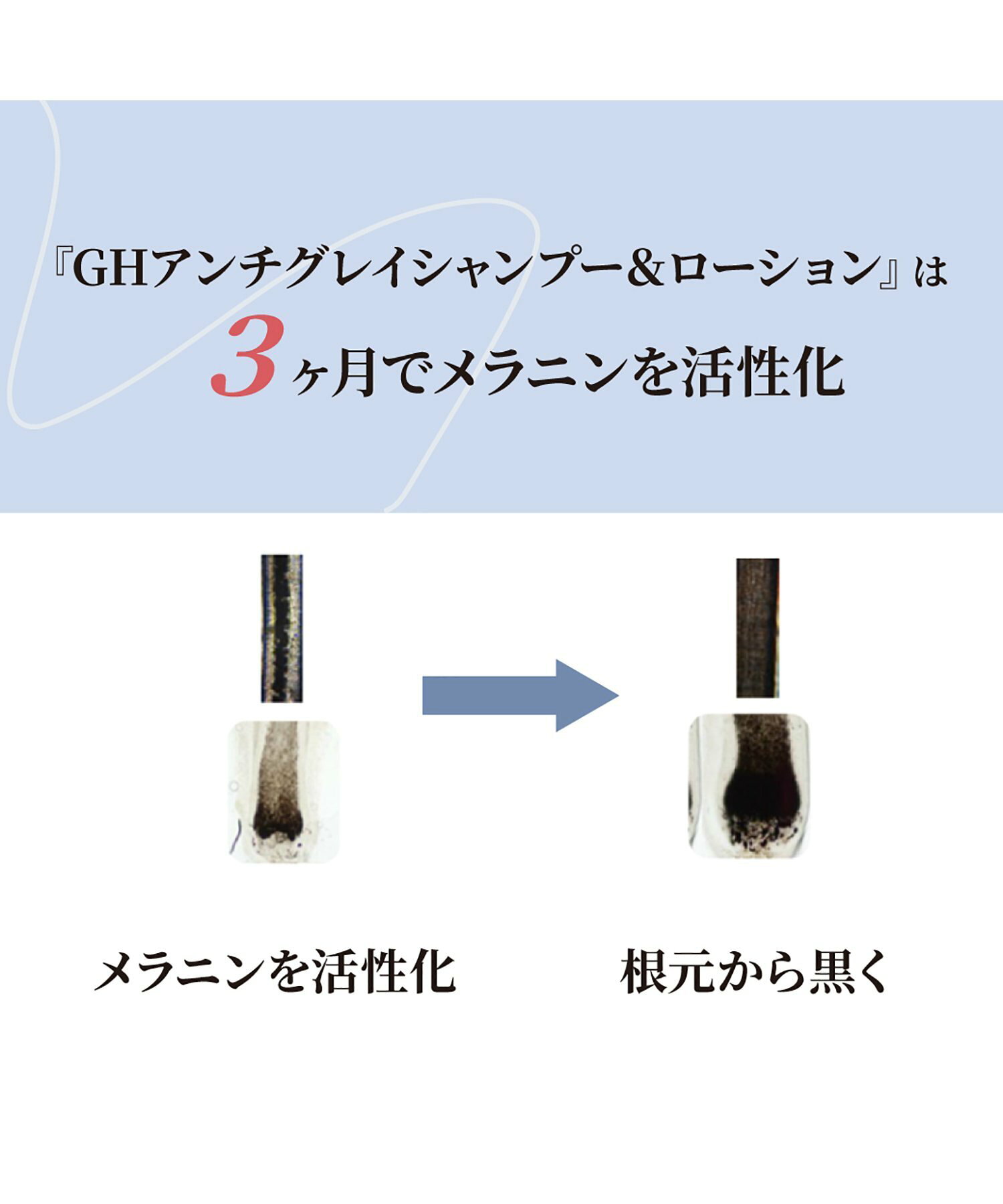 (U)(公式)  GHアンチグレイ パーフェクトセット GHアンチグレイ シャンプー + ローション + ヘアマスク サロン専売品